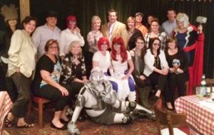 The Allergen Group private show. They added to the fun by coming in costume.